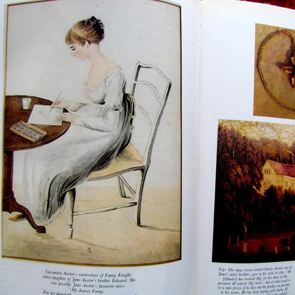 JANE AUSTEN by BRIAN WILKS, LARGE HC BOOK w HER LIFE HISTORY, PICTURES, NOVELS - Picture 7 of 10